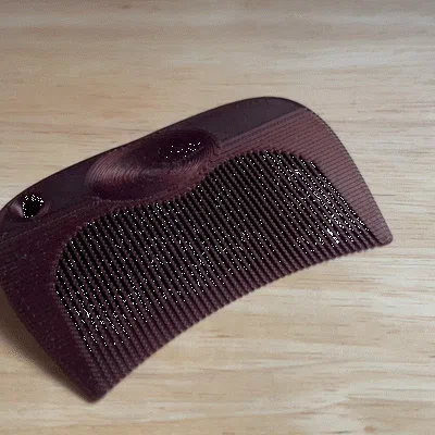Lược chải râu thiết kế công thái học mới nhất (Beard comb 3D)
