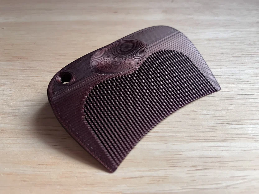 Lược chải râu thiết kế công thái học mới nhất (Beard comb 3D) - Image 2