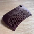 Lược chải râu thiết kế công thái học mới nhất (Beard comb 3D) - Thumbnail 3