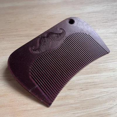 Lược chải râu thiết kế công thái học mới nhất (Beard comb 3D)