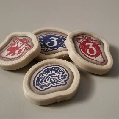 Arkham Horror LCG: Khay đựng Token Horror & Damage