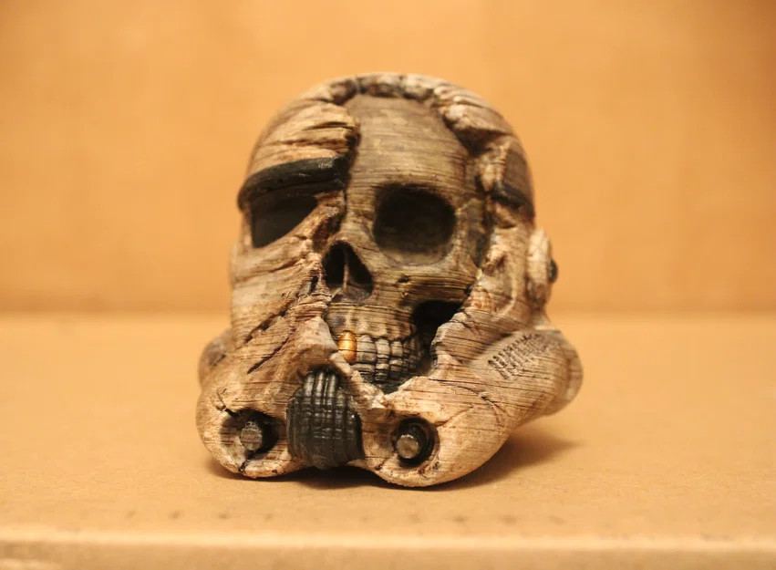 Mô hình còi tử thần Death Trooper kèm đế - Image 1