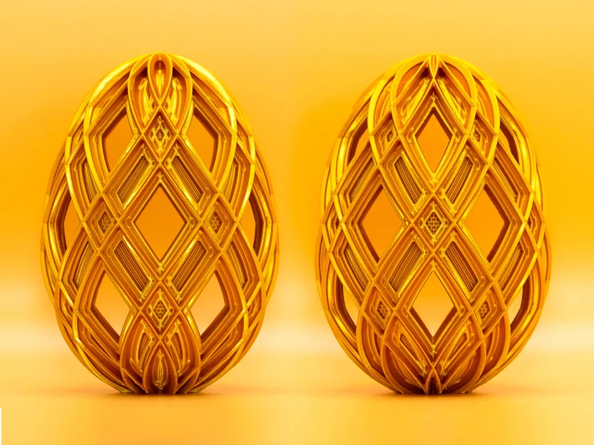 Mô hình trứng Phục sinh dạng lưới đơn giản 2026 - Image 1