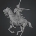 Mô hình in 3D Kỵ binh trung đoàn Nezhin chi tiết cao - Thumbnail 1