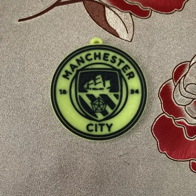 Móc khóa Manchester City - Phụ kiện in 3D độc đáo cho fan bóng đá