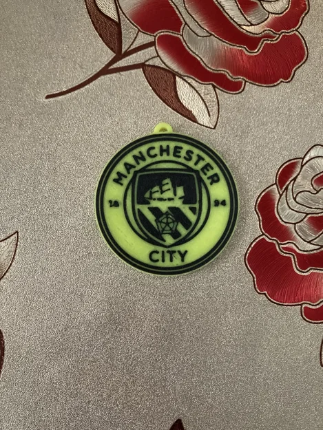 Móc khóa Manchester City - Phụ kiện in 3D độc đáo cho fan bóng đá - Image 2