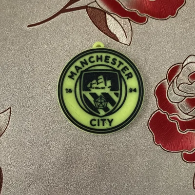 Móc khóa Manchester City - Phụ kiện in 3D độc đáo cho fan bóng đá