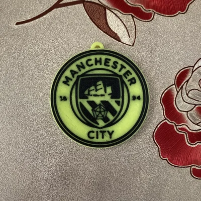 Móc khóa Manchester City - Phụ kiện in 3D độc đáo cho fan bóng đá