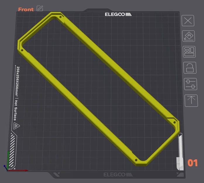 Kệ Đựng 10 Tấm Build Plate Cho Elegoo Centauri Carbon - Image 3