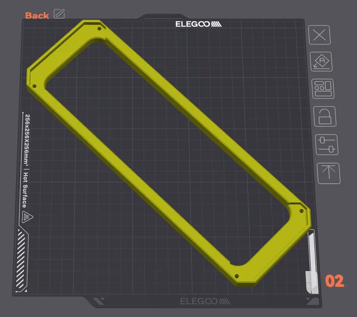 Kệ Đựng 10 Tấm Build Plate Cho Elegoo Centauri Carbon - Image 4