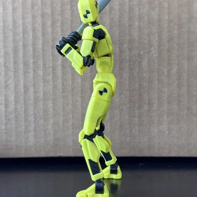 Gậy bóng chày mini cho mô hình Dummy 13 - Phụ kiện in 3D độc đáo