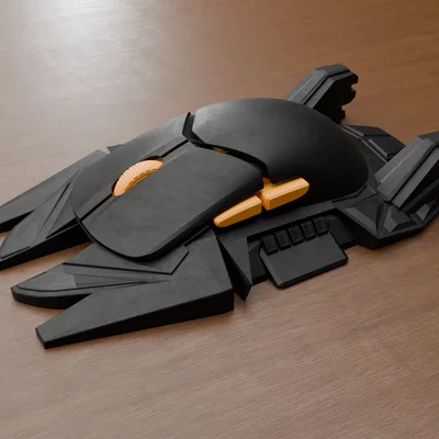 Spaceship Mouse - Vỏ chuột máy tính thiết kế phi thuyền độc đáo