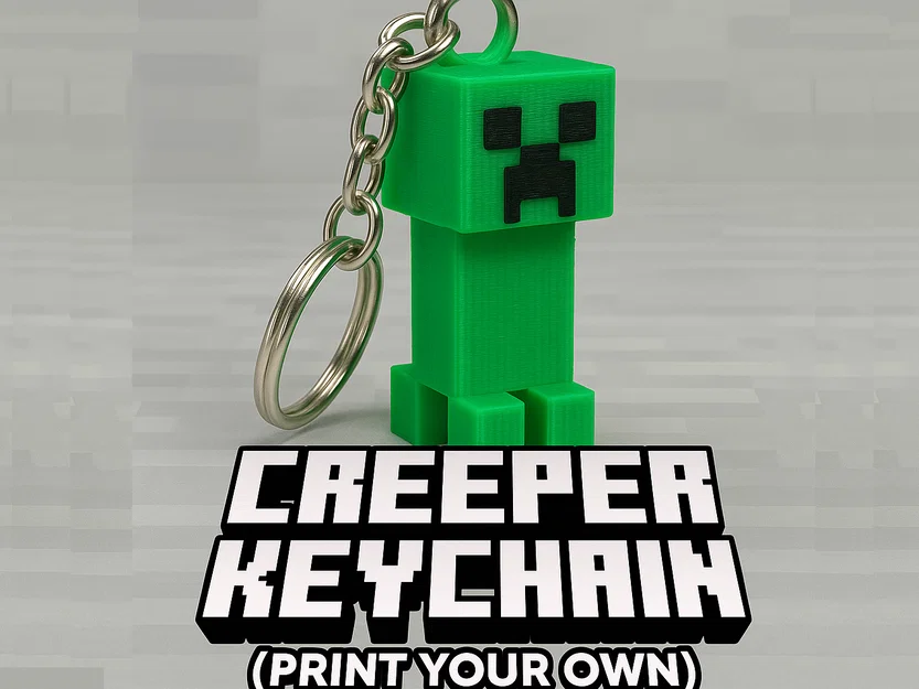 MÓC KHÓA MINECRAFT CREEPER - Image 1