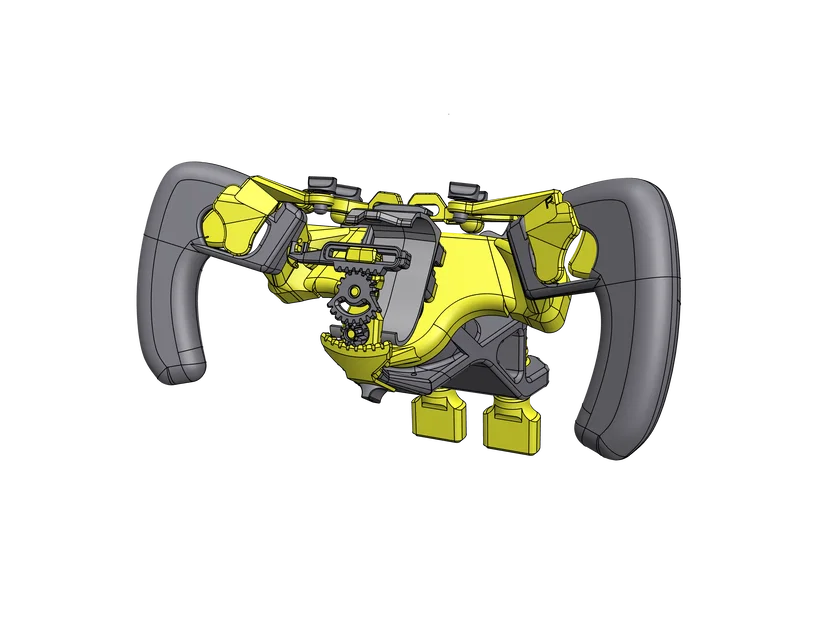 Vô lăng đua xe in 3D 100% cho Nintendo Switch PRO - TEST FIT - Image 12