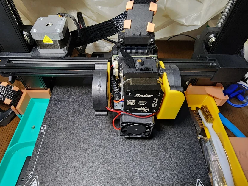 Ống dẫn gió quạt 5015 cho Ender 3 v3 SE (Bản cập nhật) - Image 2