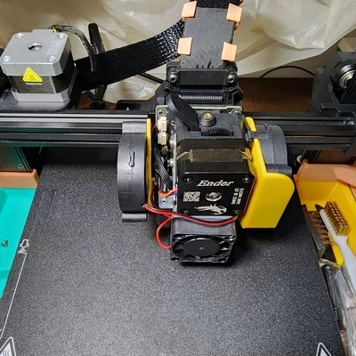 Ống dẫn gió quạt 5015 cho Ender 3 v3 SE (Bản cập nhật)