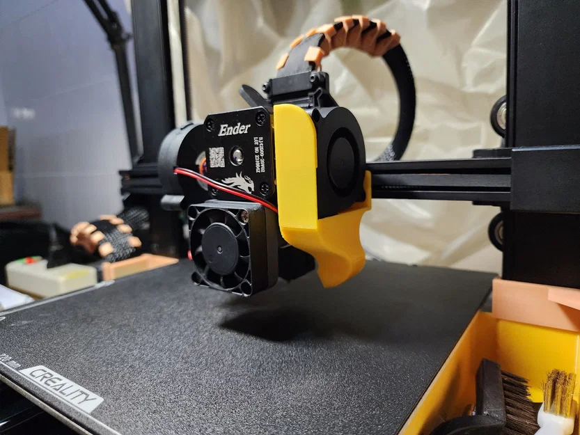 Ống dẫn gió quạt 5015 cho Ender 3 v3 SE (Bản cập nhật) - Image 3