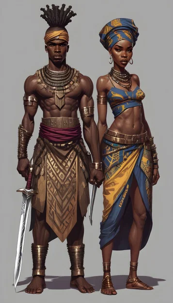 Mô hình 3D Chiến binh Dawnbound Warriors độc đáo - Image 2