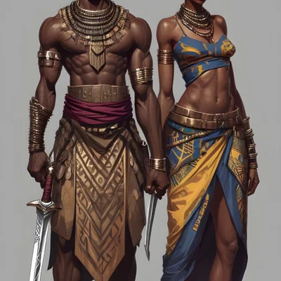 Mô hình 3D Chiến binh Dawnbound Warriors độc đáo