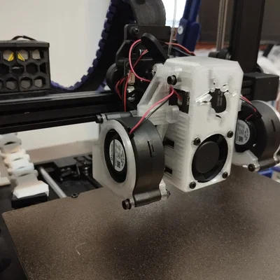 MARTIN - Nâng cấp toolhead Ender 3 V3 SE/KE [quạt 5020]
