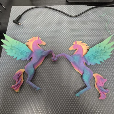 Mô hình Pegasus Low Poly