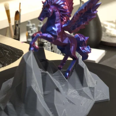 Mô hình Pegasus Low Poly