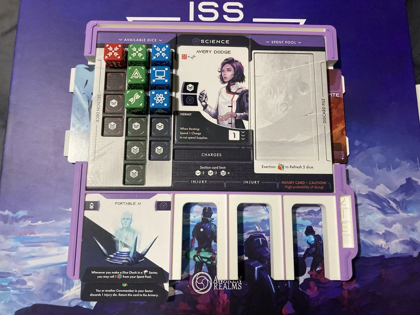 ISS Vanguard Dashboard In 1 Mảnh (Single Piece Print) - Image 1