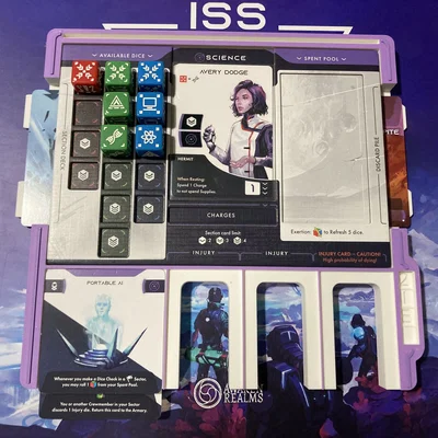 ISS Vanguard Dashboard In 1 Mảnh (Single Piece Print)