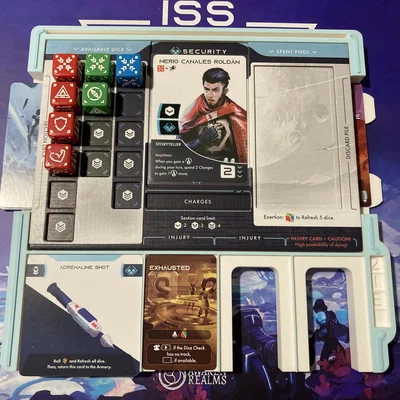 ISS Vanguard Dashboard In 1 Mảnh (Single Piece Print)