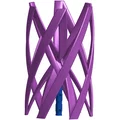 Wind-spinner tuabin xoắn ốc - Print in Place - KHÔNG CẦN LẮP RÁP - Thumbnail 2