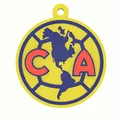 Móc khóa Club America in 3D đẹp mắt cho fan bóng đá - Thumbnail 1