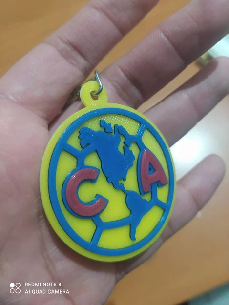 Móc khóa Club America in 3D đẹp mắt cho fan bóng đá - Image 2