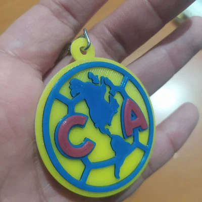 Móc khóa Club America in 3D đẹp mắt cho fan bóng đá