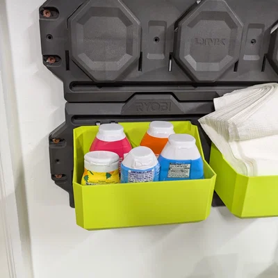 Khay organizer rộng hơn, thấp hơn tương thích Ryobi Link
