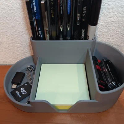 Khay Organizer Để Bàn Hiện Đại Bo Tròn
