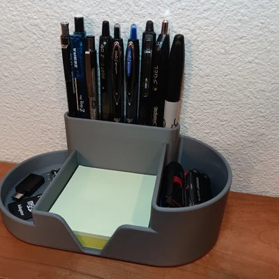 Khay Organizer Để Bàn Hiện Đại Bo Tròn