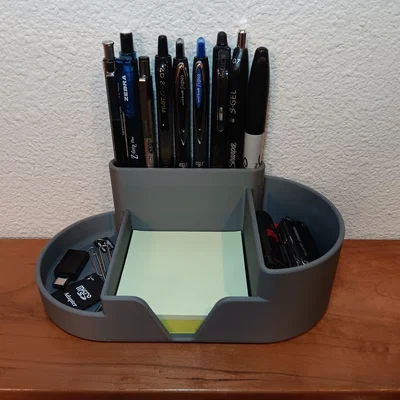 Khay Organizer Để Bàn Hiện Đại Bo Tròn
