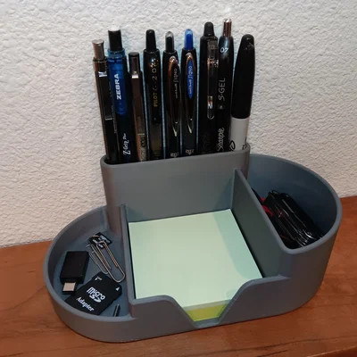 Khay Organizer Để Bàn Hiện Đại Bo Tròn