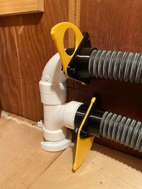 Blast Gate cho ống 1.5" SCH 40 – Van chặn hút bụi xưởng - Image 1