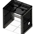 Bộ tấm che và nóc tủ rack 10 inch in 3D tối ưu tản nhiệt - Thumbnail 1