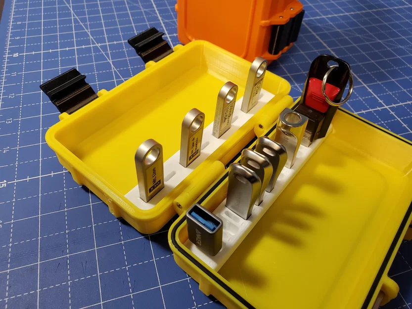 Hộp đựng USB stick rugged & xếp chồng (USB A & USB-C) - Image 5