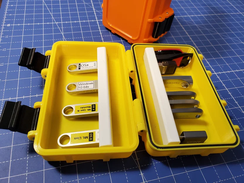 Hộp đựng USB stick rugged & xếp chồng (USB A & USB-C) - Image 6