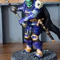 Mô hình chiến binh Half-Orc cầm giáo Glaive (Miniature for Tabletop) - Thumbnail 1