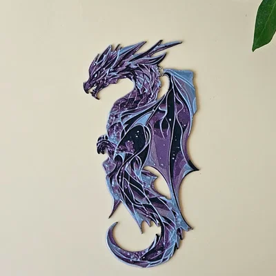 Crystal Wyvern - Bookmark Rồng Tinh Thể