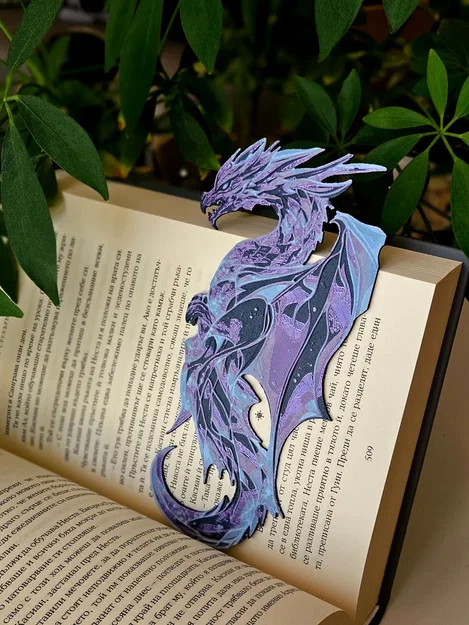 Crystal Wyvern - Bookmark Rồng Tinh Thể - Image 3