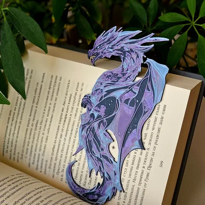 Crystal Wyvern - Bookmark Rồng Tinh Thể