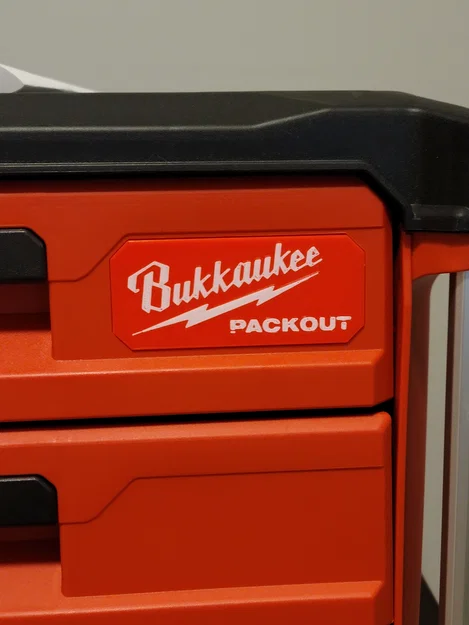 Tấm plate thay thế cho Milwaukee Packout (Packout replacement plate) - Image 1