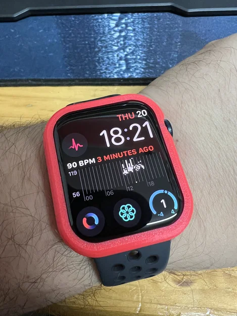 Ốp bảo vệ tối giản cho Apple Watch Series 7 45mm - Thiết kế in 3D nhanh - Image 1