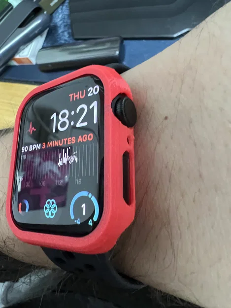 Ốp bảo vệ tối giản cho Apple Watch Series 7 45mm - Thiết kế in 3D nhanh - Image 2