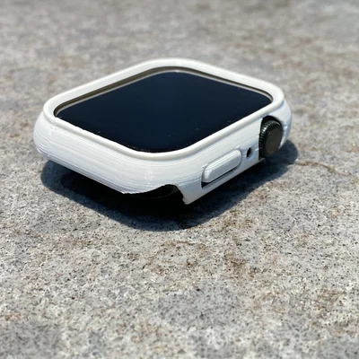 Ốp Apple Watch 7 45mm có gờ nhô và nút bấm